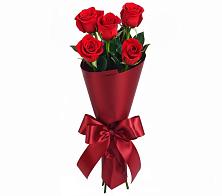 Букет 5 Красных роз Эдлесс Лав в Сива