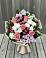 Букет цветов из: Альстромерии, Гвоздики, Розы и Хризантемы в Сива