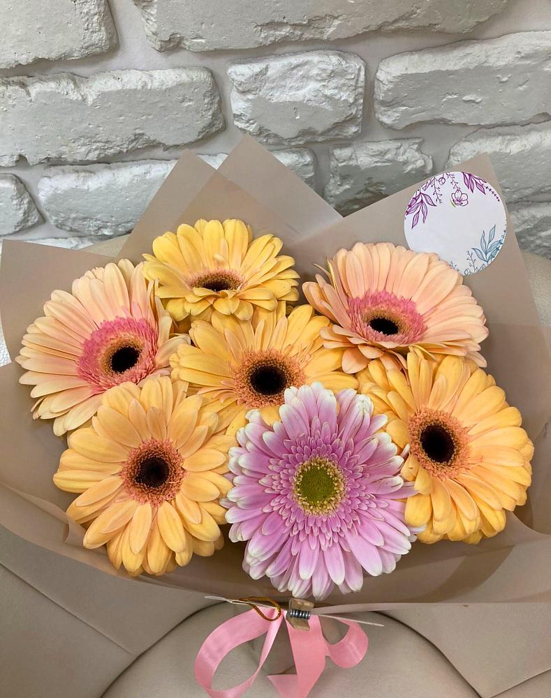 Букет цветов из: Герберы в Сива