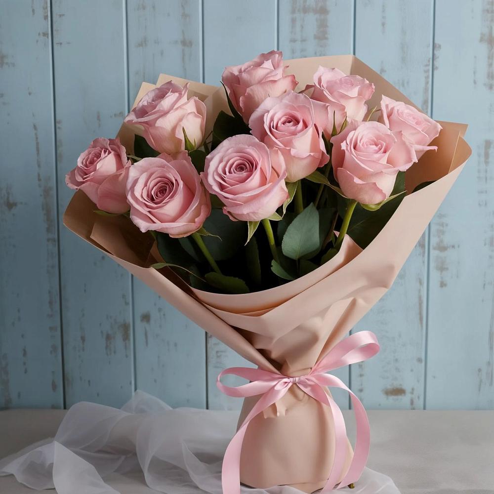 Букет цветов из: Розы в Сива