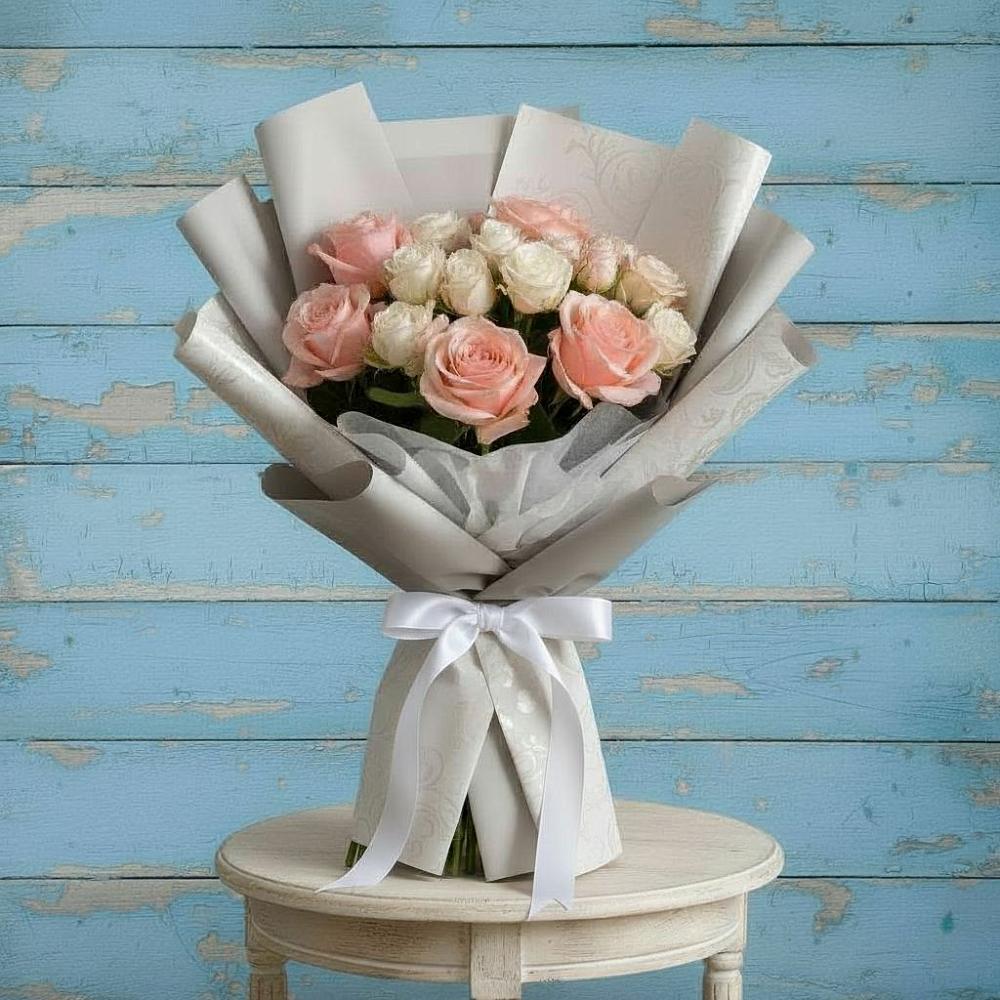 Букет цветов из: Розы в Сива