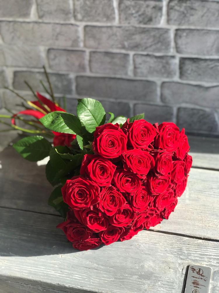 Букет Красные розы Фридом в Сива