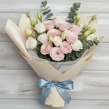 Букет цветов из:  Лизиантусы #REPLACE_PRED# Сива