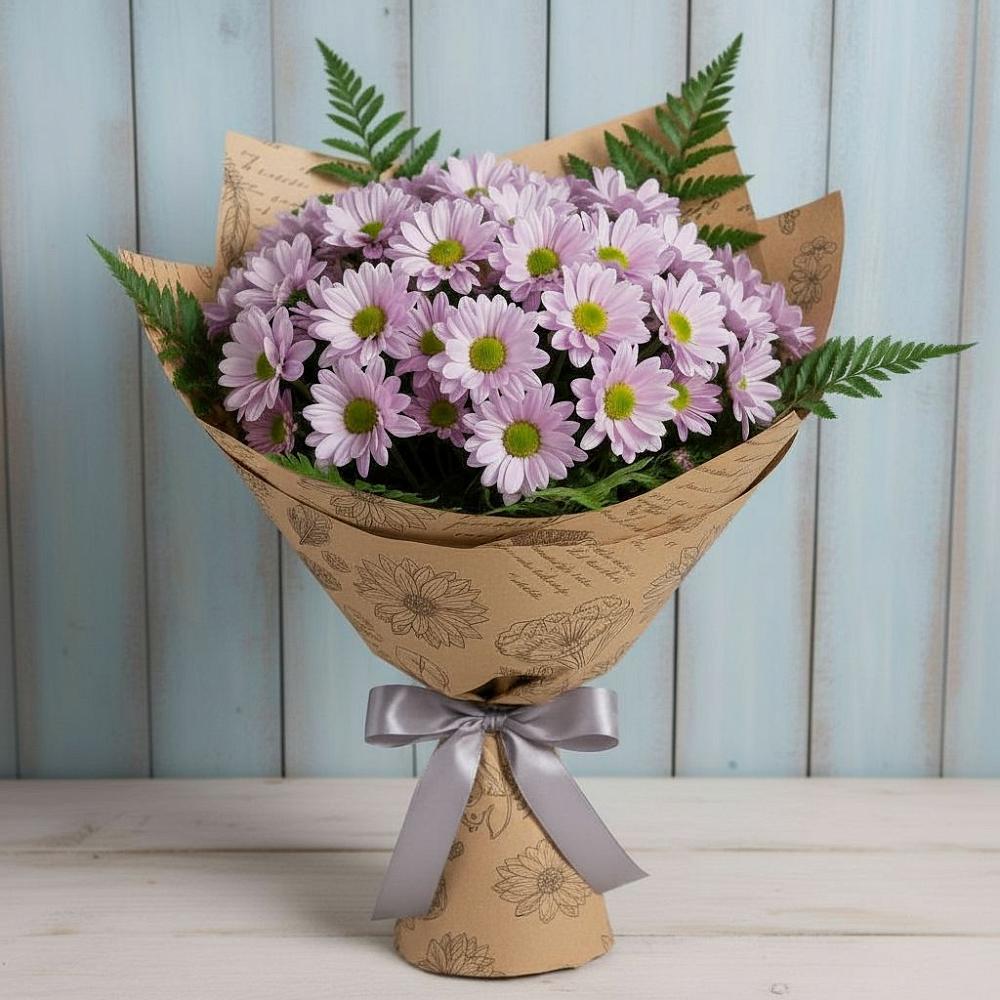 Букет цветов из: Хризантемы в Сива