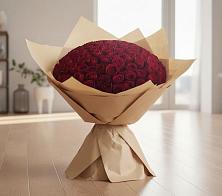 Букет 101 Красная роза в Сива