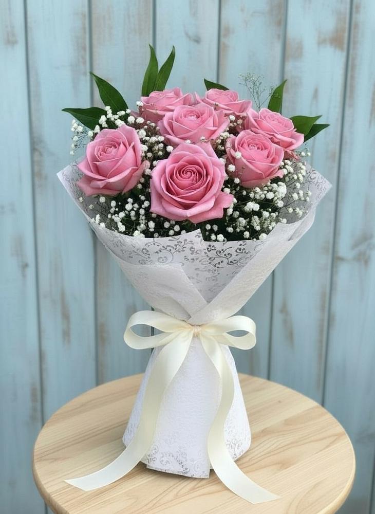 Букет цветов из: Розы в Сива