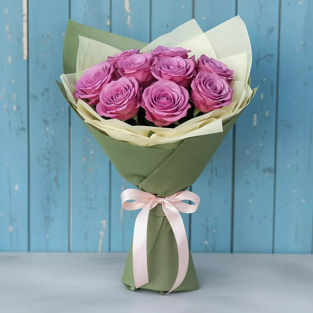 Букет Розы Фёрст Леди в Сива