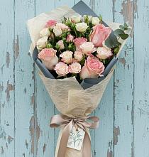 Букет цветов из:  Розы #REPLACE_PRED# Сива