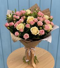 Букет цветов из:  Розы в Сива