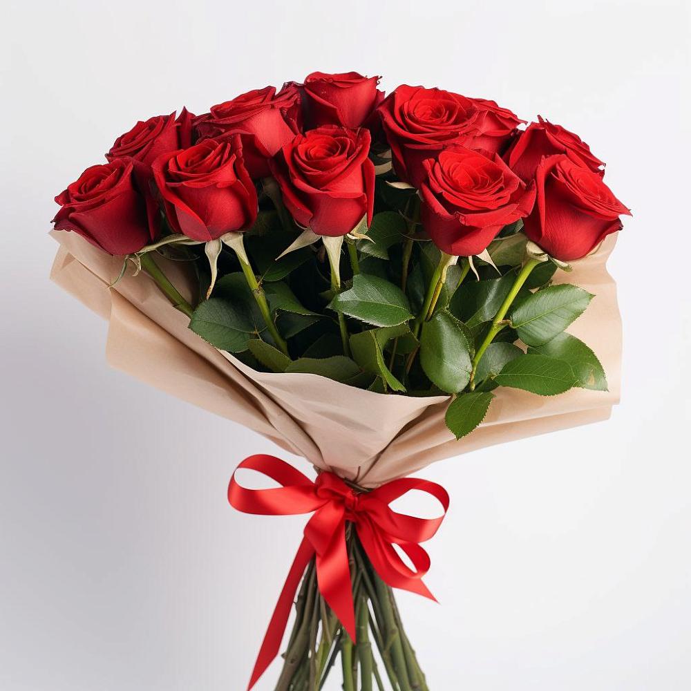 Букет 11 Красных роз Эдлесс Лав в Сива